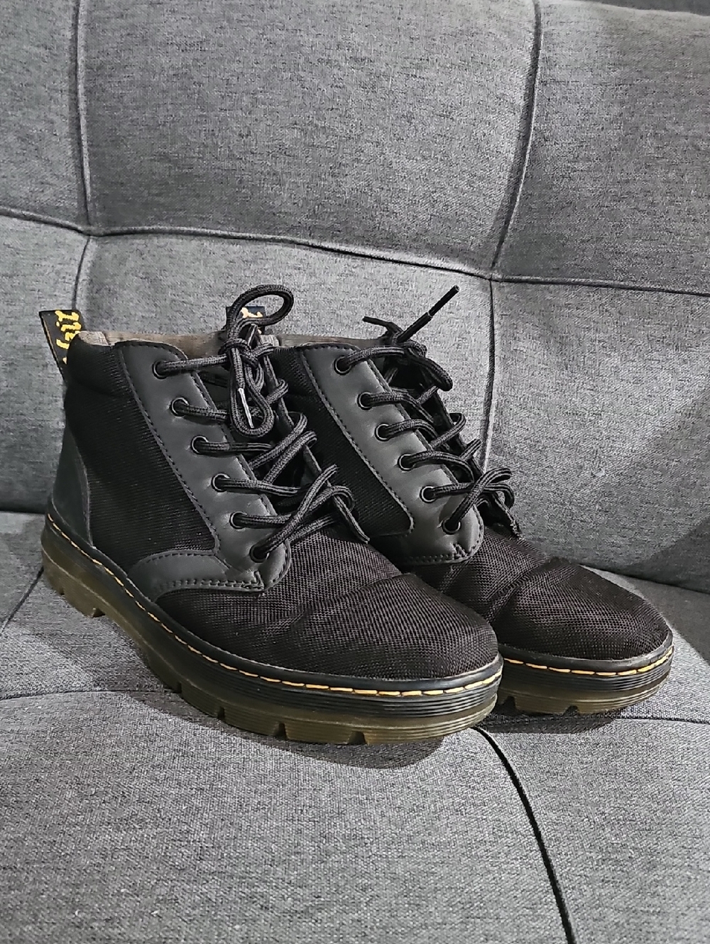 Dr. Martens Black Interior Label Boot (C)